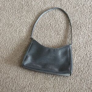 Gray shoulder and crossbody bag